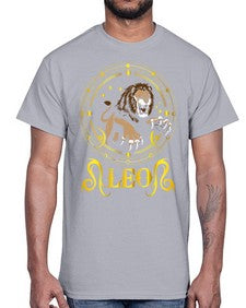 Leo 297#- leo- Cotton Tee