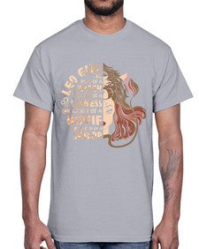 Leo girl 289#- leo- Cotton Tee
