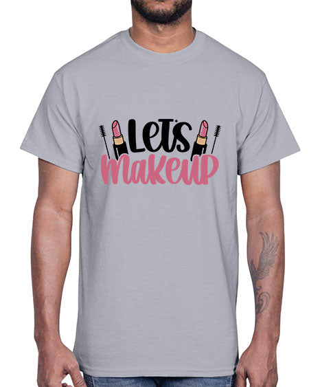 Let∩s Makeup Style 62#-makeup Cotton Tee