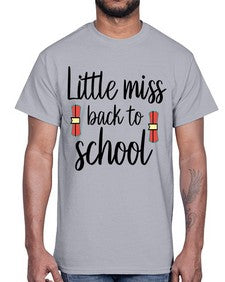 Little miss back to school 478#- general school- Cotton Tee