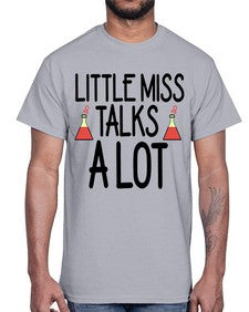 Little miss talks a lot 488#- general school- Cotton Tee