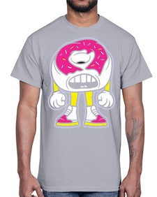 Living donut 159#- cartoon food- Cotton Tee