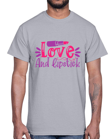Love And Lipstick Style 225#-makeup Cotton Tee