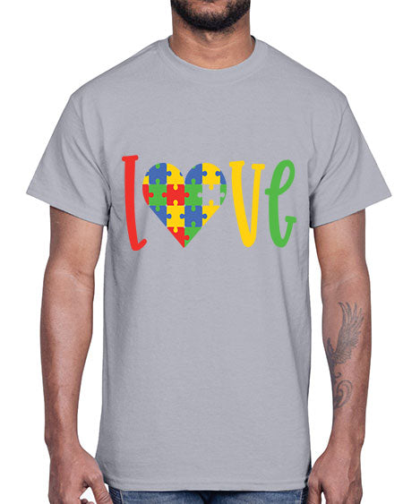 Love Style 30#- autism- Cotton Tee