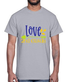 Lovesecond Grade 529#- second grade- Cotton Tee