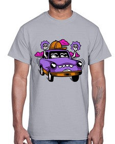 Mad driver 162#- cartoon general- Cotton Tee