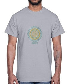 Mandala 911#- mandala- Cotton Tee