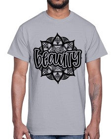 Mandala Beauty 757#- mandala- Cotton Tee