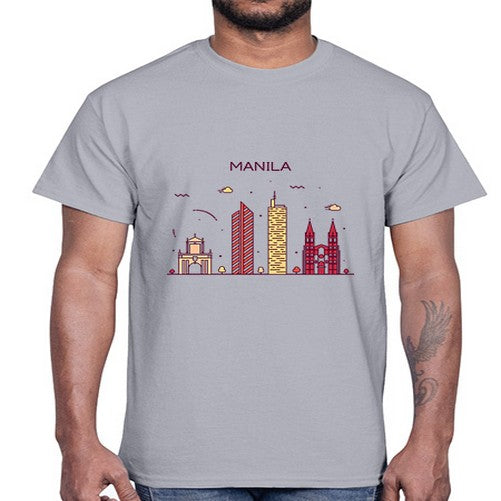 Manila 1234#- cities- Cotton Tee