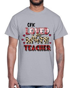 Math Teacher Cupids Favorite 530#- teacher- Cotton Tee