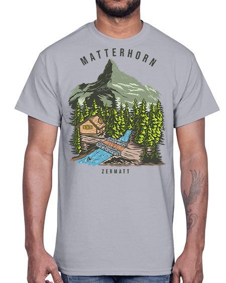 Matterhorn 21#- nature- Cotton Tee