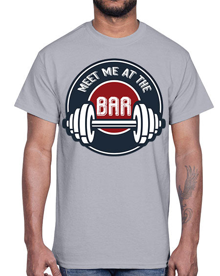Meet me at the bar- sports general- Cotton Tee