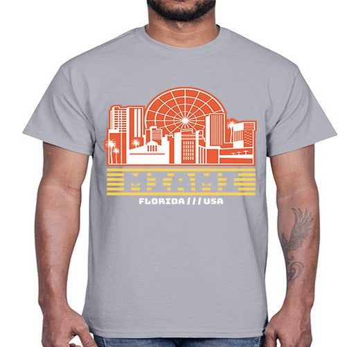 Miami 1284#- cities- Cotton Tee