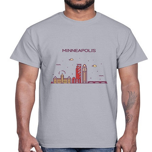Minneapolis 1307#- cities- Cotton Tee