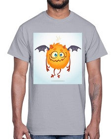 Monster 177#- cartoon general- Cotton Tee