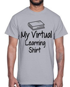 My Virtual Learning Shirt 554#- librarian- Cotton Tee