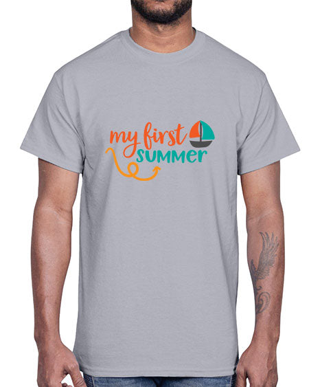 My first summer 89#- summer- Cotton Tee