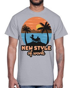New Style of Work 5#- internet- Cotton Tee