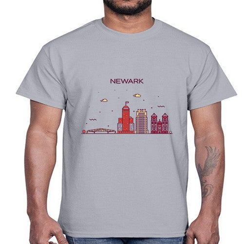 NewarkNJ 1486#- cities- Cotton Tee