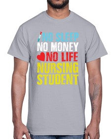 No Sleep Style 314#- nurse- Cotton Tee