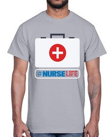 Nurse lifeTransperment png Style 1177#- nurse- Cotton Tee