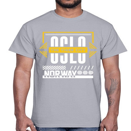 Oslo 1553#- cities- Cotton Tee