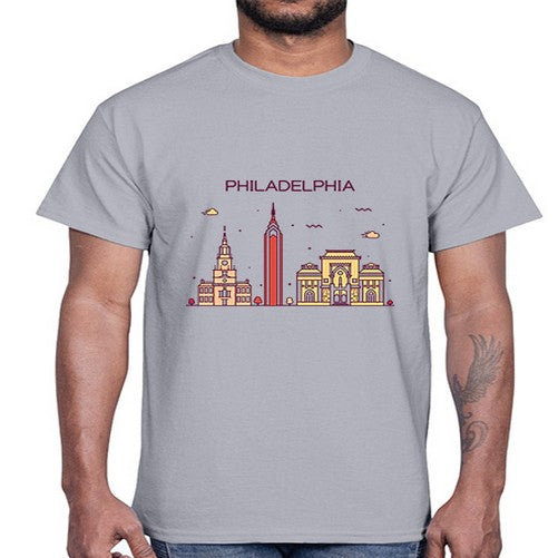 Philadelphia 1605#- cities- Cotton Tee