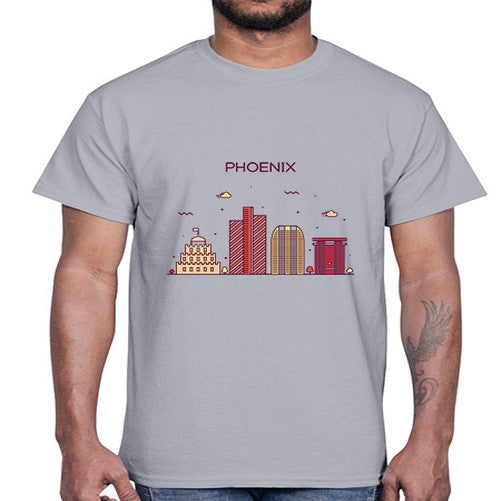 Phoenix 1614#- cities- Cotton Tee
