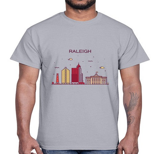 Raleigh 1710#- cities- Cotton Tee