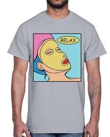 Relax 1013#- art pop art- Cotton Tee