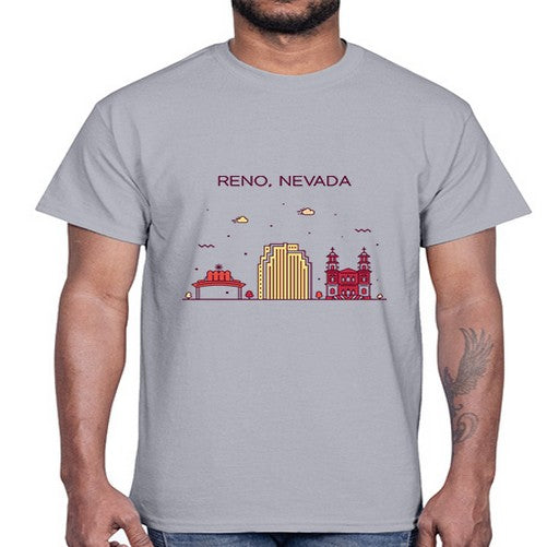 Reno 1714#- cities- Cotton Tee