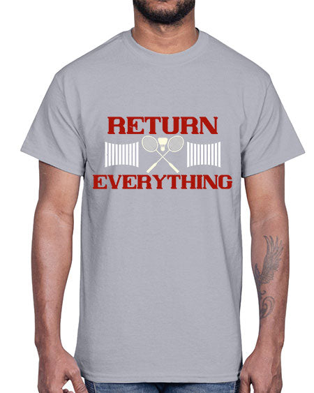 Return everything 1892#- badminton- Cotton Tee
