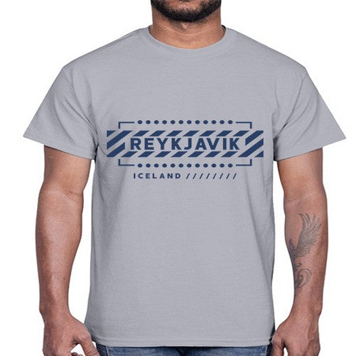 Reykjavik 1718#- cities- Cotton Tee