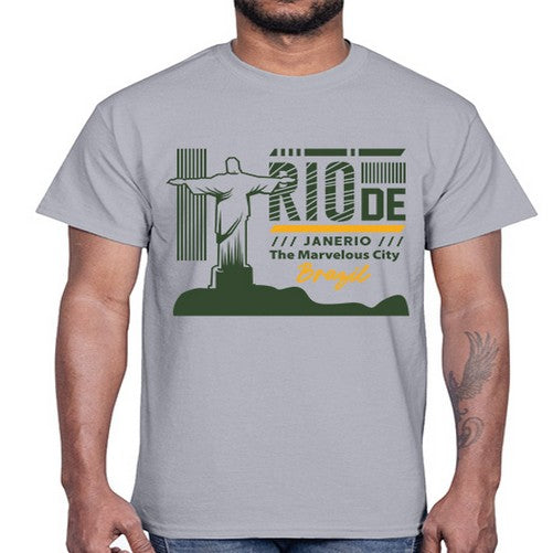 Rio de Janerio 1734#- cities- Cotton Tee