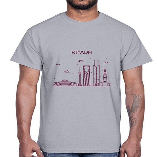 Riyadh 1739#- cities- Cotton Tee