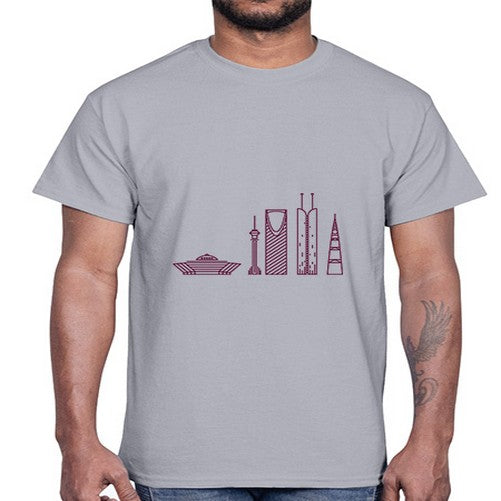Riyadh 1740#- cities- Cotton Tee
