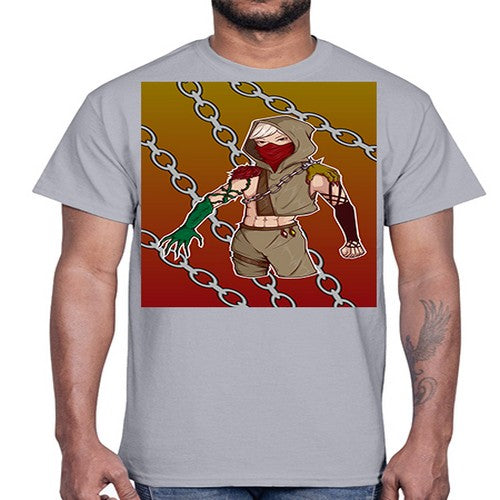 Rose and demon 75#- anime- Cotton Tee