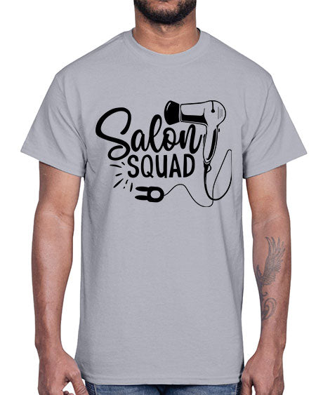 Salon Squad 1365#- hairdresser- Cotton Tee