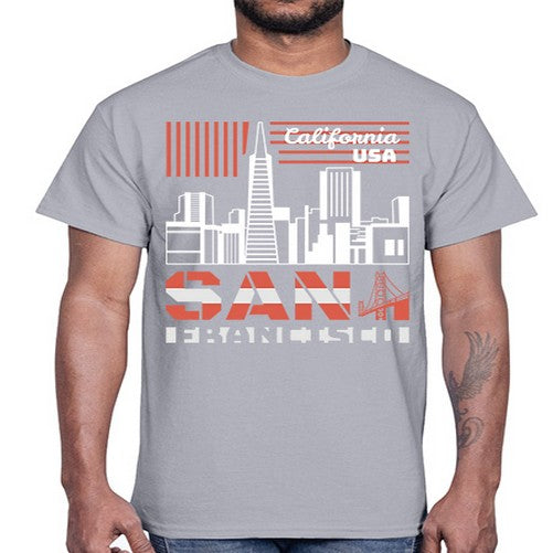 San Francisco 1777#- cities- Cotton Tee
