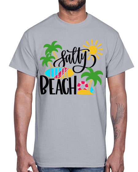 Satly Little Beach Style 26#- summer- Cotton Tee