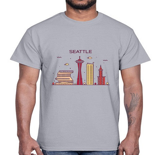Seattle 1810#- cities- Cotton Tee