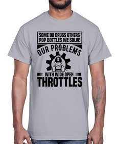 Some Do Drugs Others Style 1411#- engineer- Cotton Tee