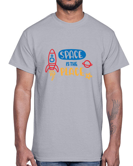 Spaceistheplace 11#- space- Cotton Tee