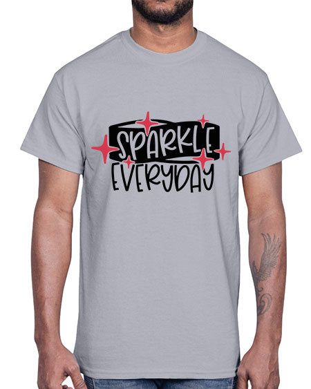 Sparkle Everyday Style 20#-makeup Cotton Tee