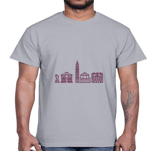 Split 1876#- cities- Cotton Tee