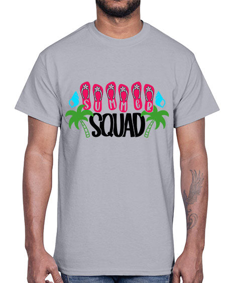 Summer Squad Style 22#- summer- Cotton Tee
