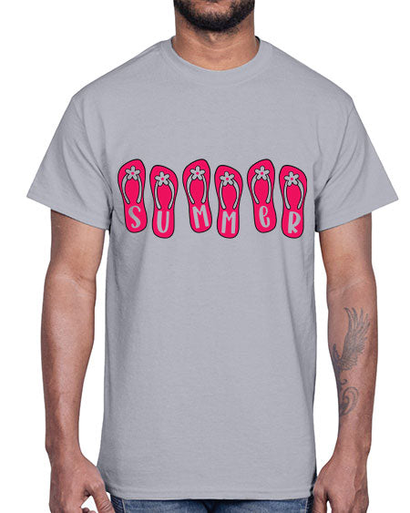 Summer Style 18#- summer- Cotton Tee