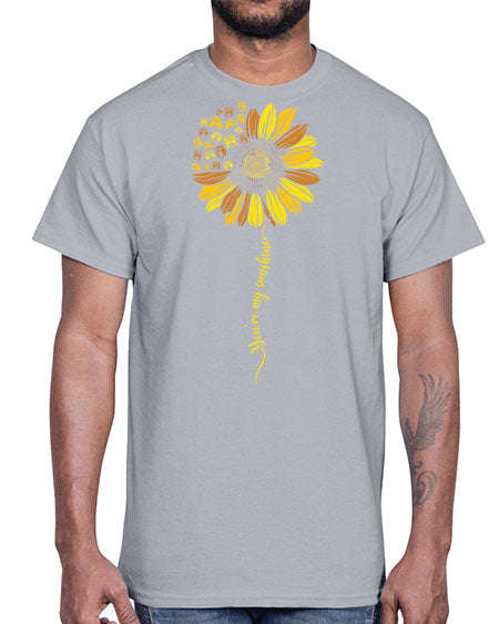 Sunflower Owl You Are My A TurtleRabbit 19#- owl- Cotton Tee