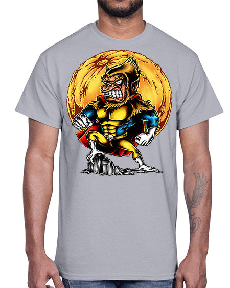 Super Monkey - Files- monkey- Cotton Tee
