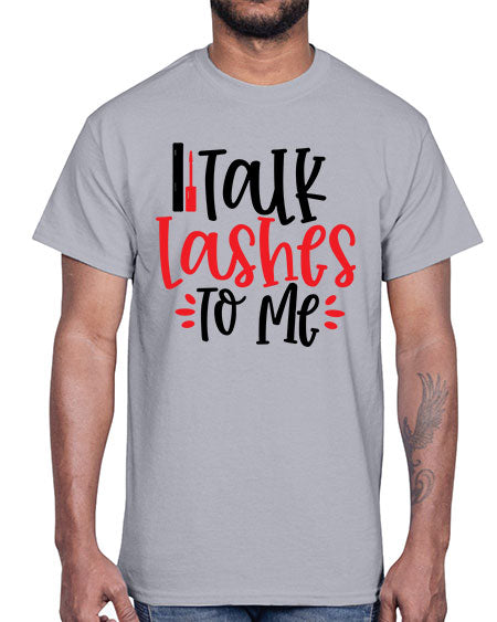 Talk Lashes To Me Style 219#-makeup Cotton Tee